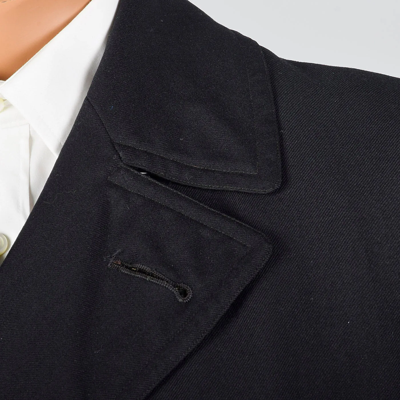 1940s United States Navy Wool Trench Coat
