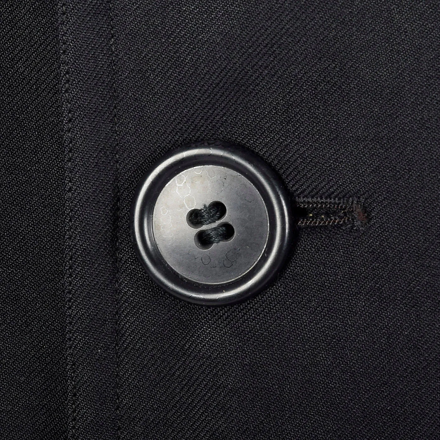 1940s United States Navy Wool Trench Coat