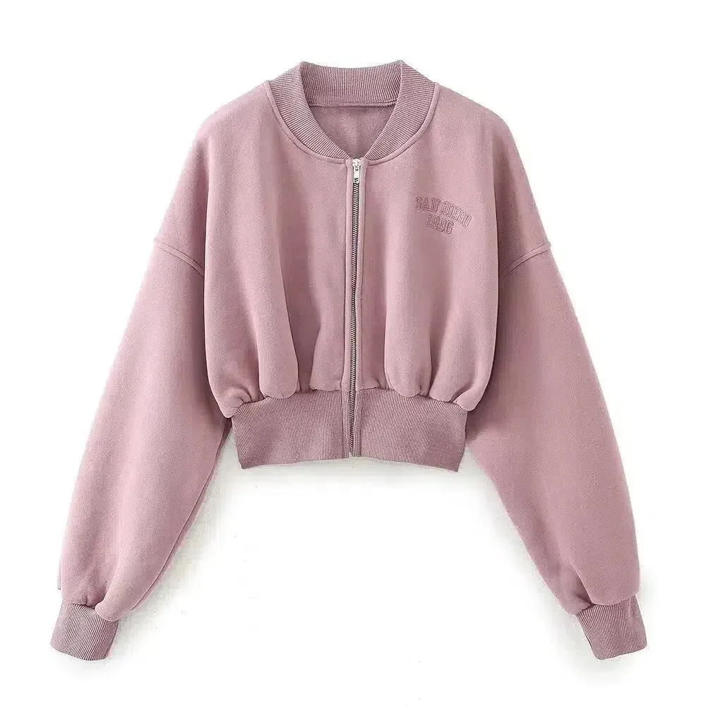 Astrid – Zip-up jacket & jogger pants – San Francisco lounge set