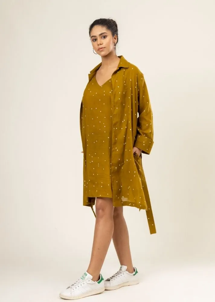 Bandhini Jacket Set