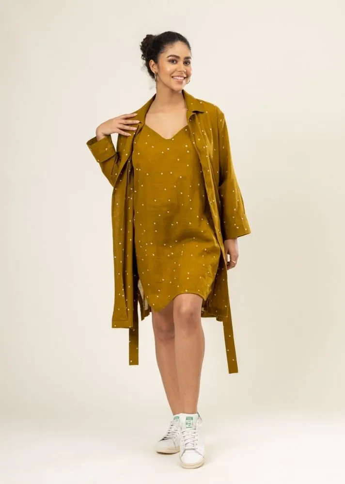 Bandhini Jacket Set