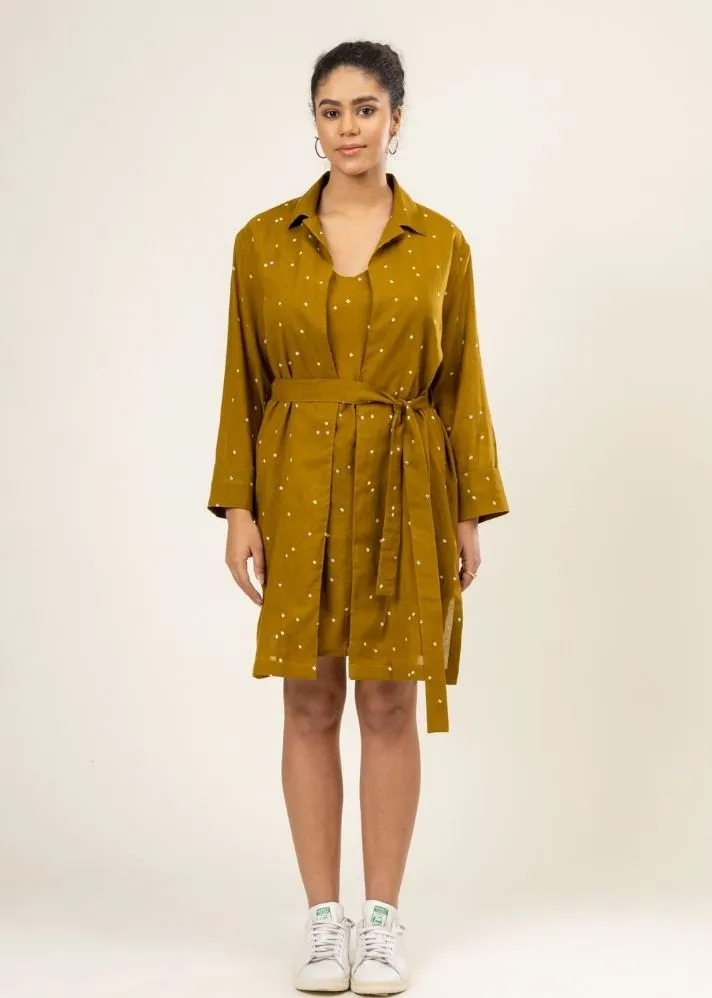 Bandhini Jacket Set