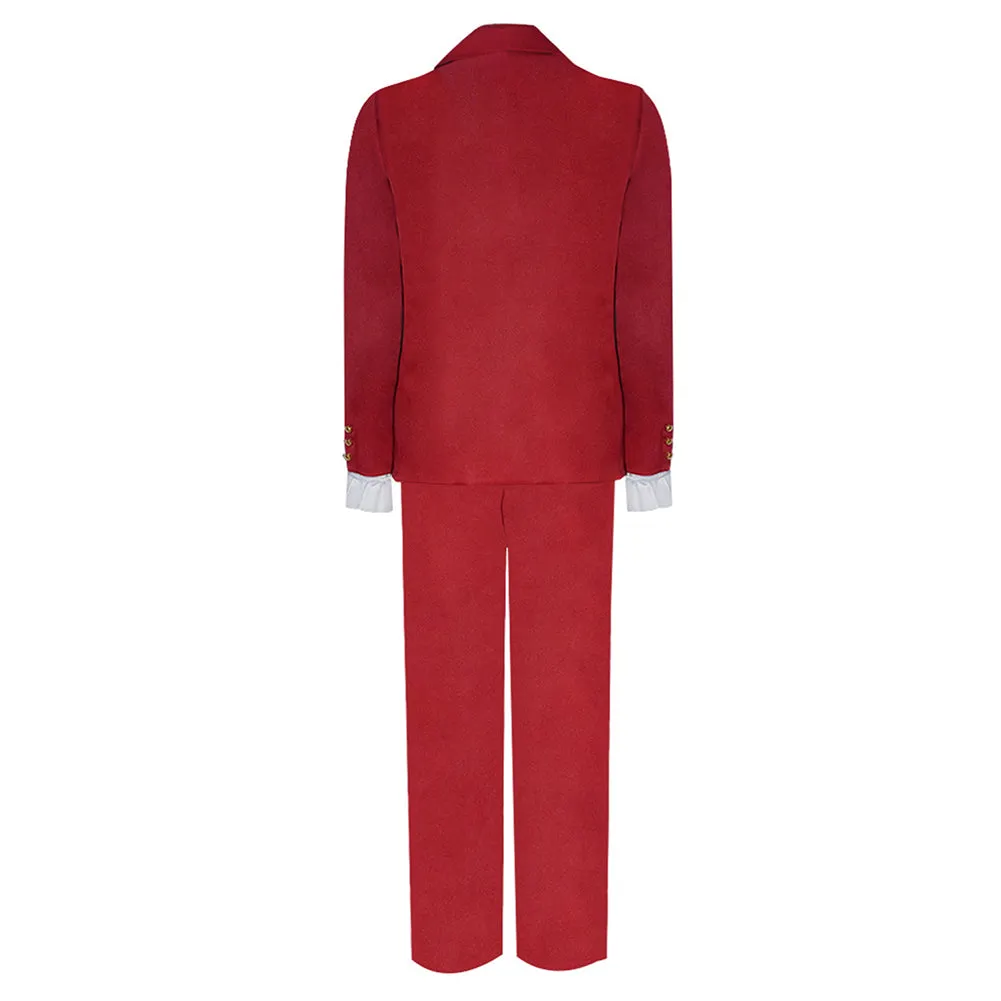 Beetlejuice 2024 Beetlejuice Red Suit Party Carnival Halloween Cosplay Costume