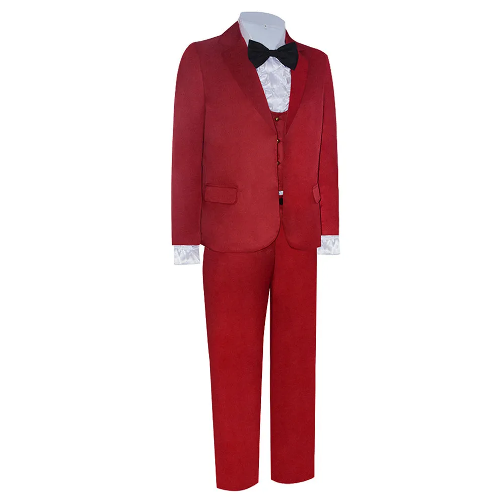Beetlejuice 2024 Beetlejuice Red Suit Party Carnival Halloween Cosplay Costume