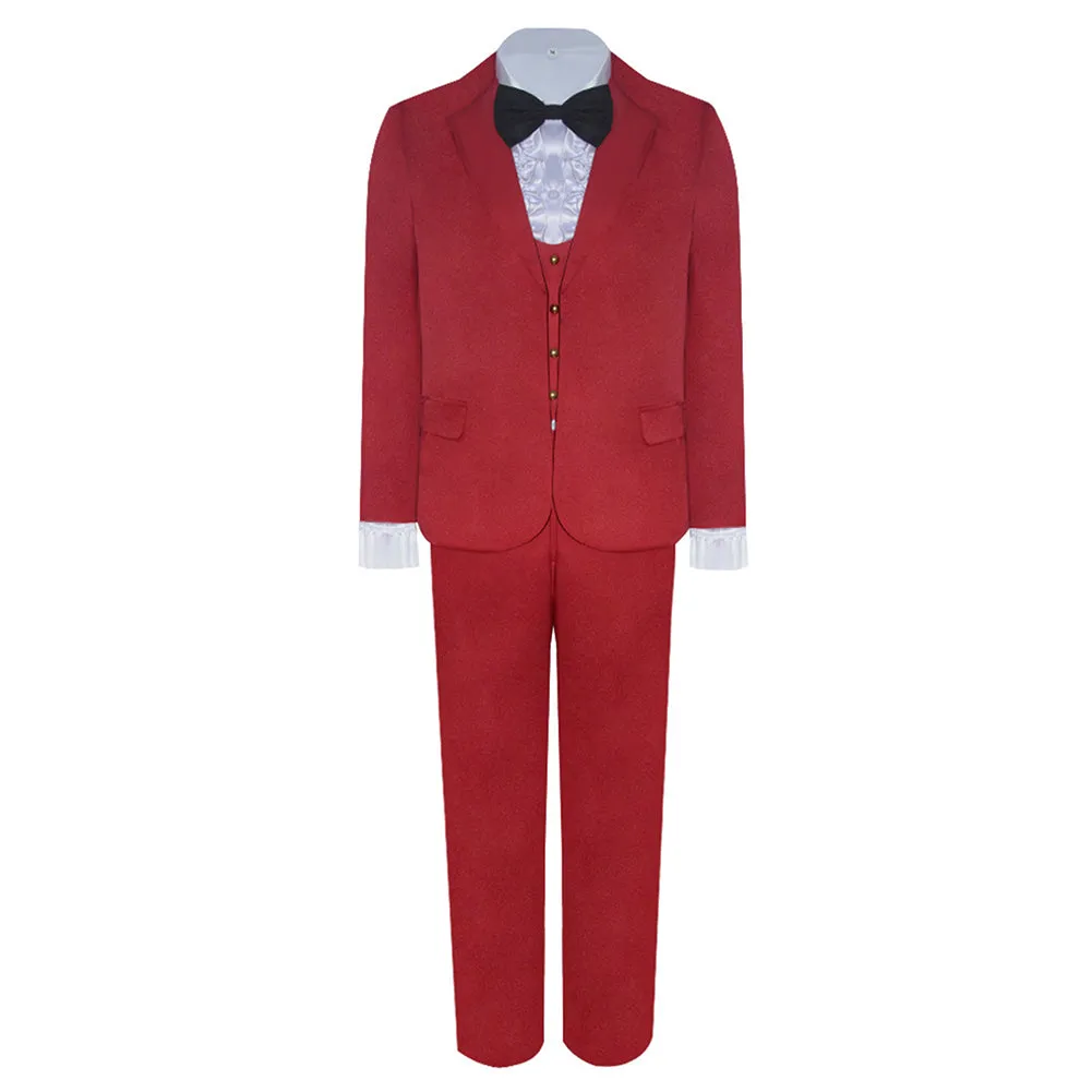 Beetlejuice 2024 Beetlejuice Red Suit Party Carnival Halloween Cosplay Costume