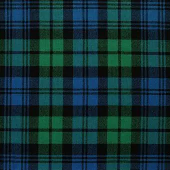 Black Watch Ancient Light Weight Tartan Shawl