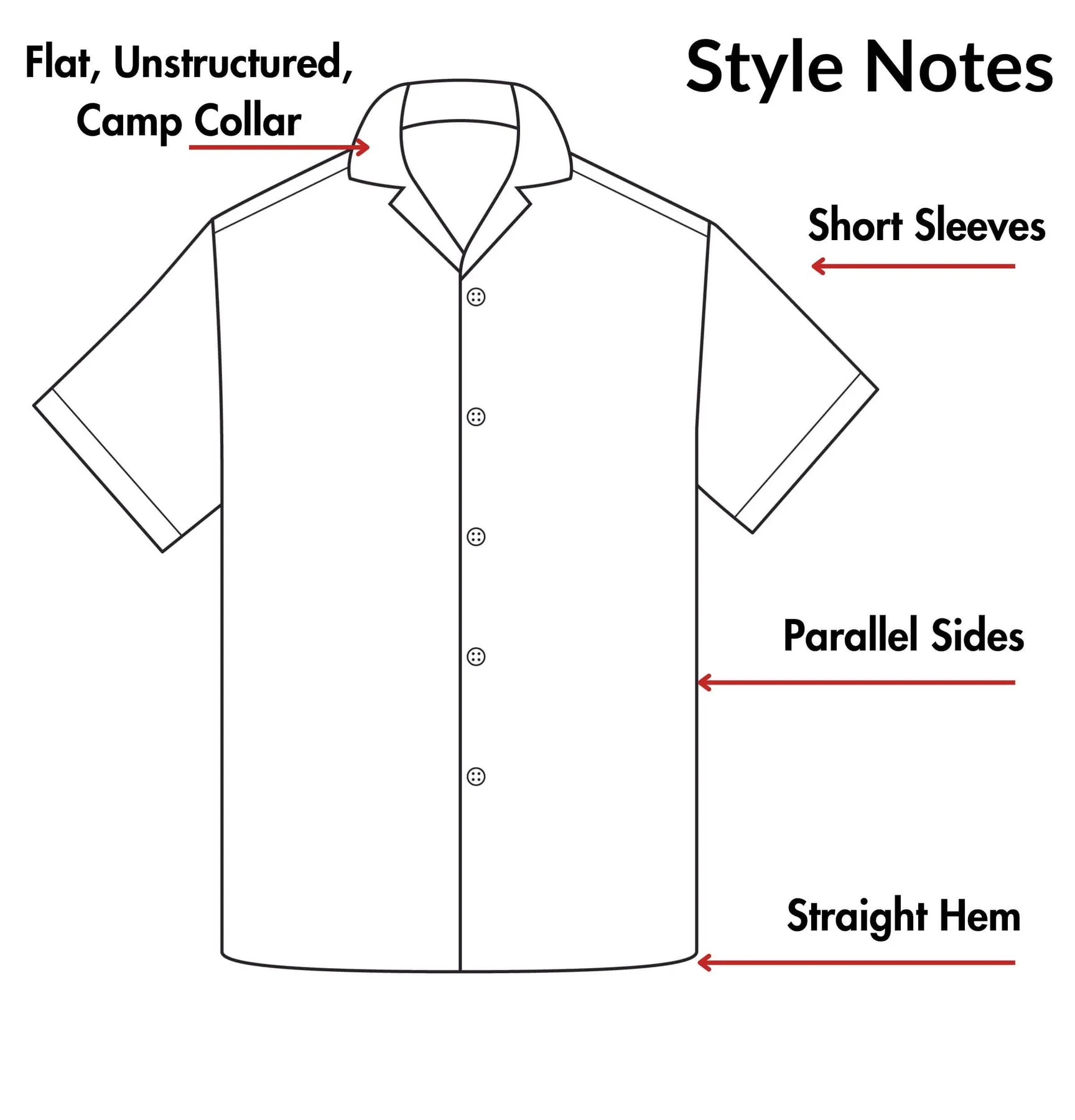 Camp Collar Linen Shirt in Pink