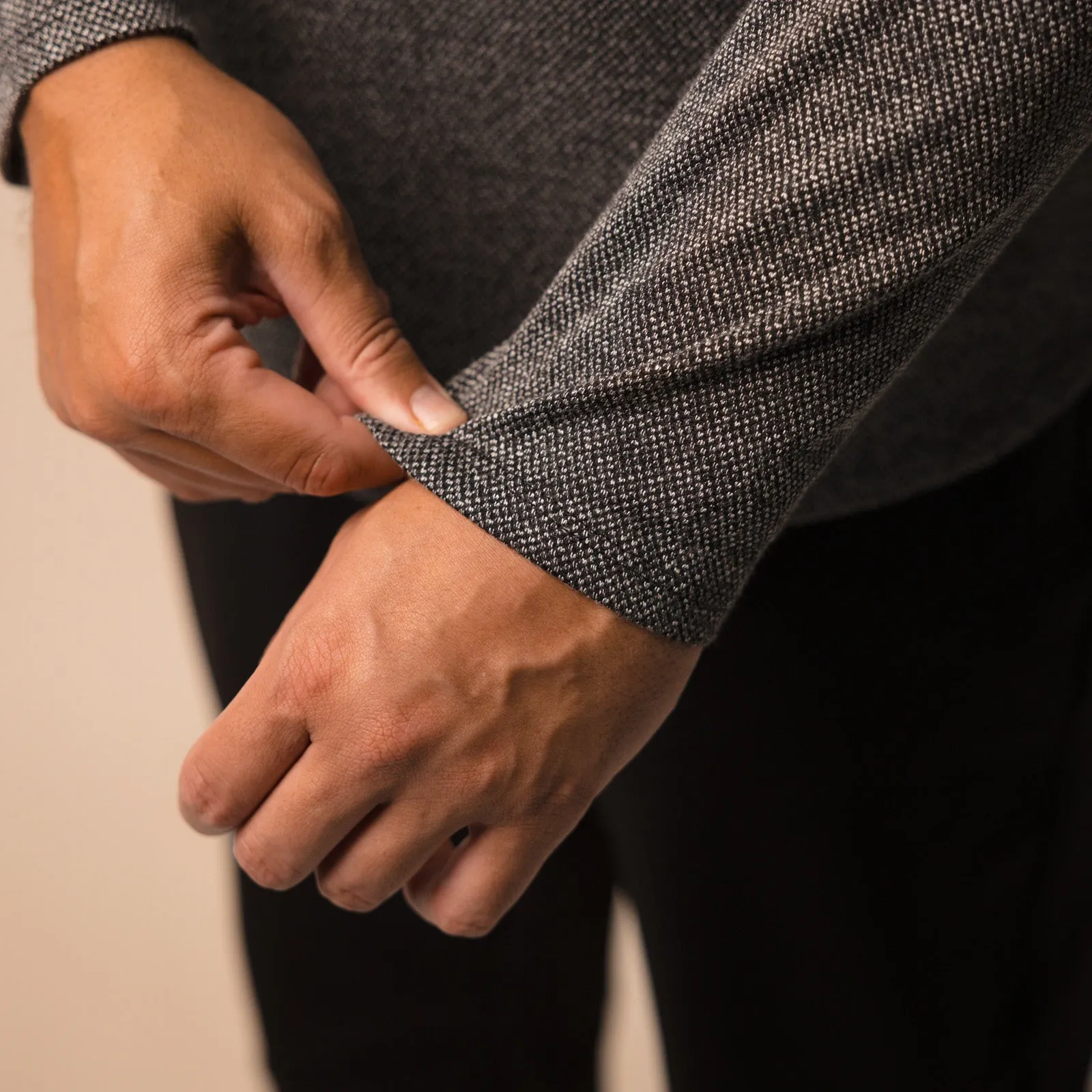 Captain Crewneck Sweater V2 - Black Smoke