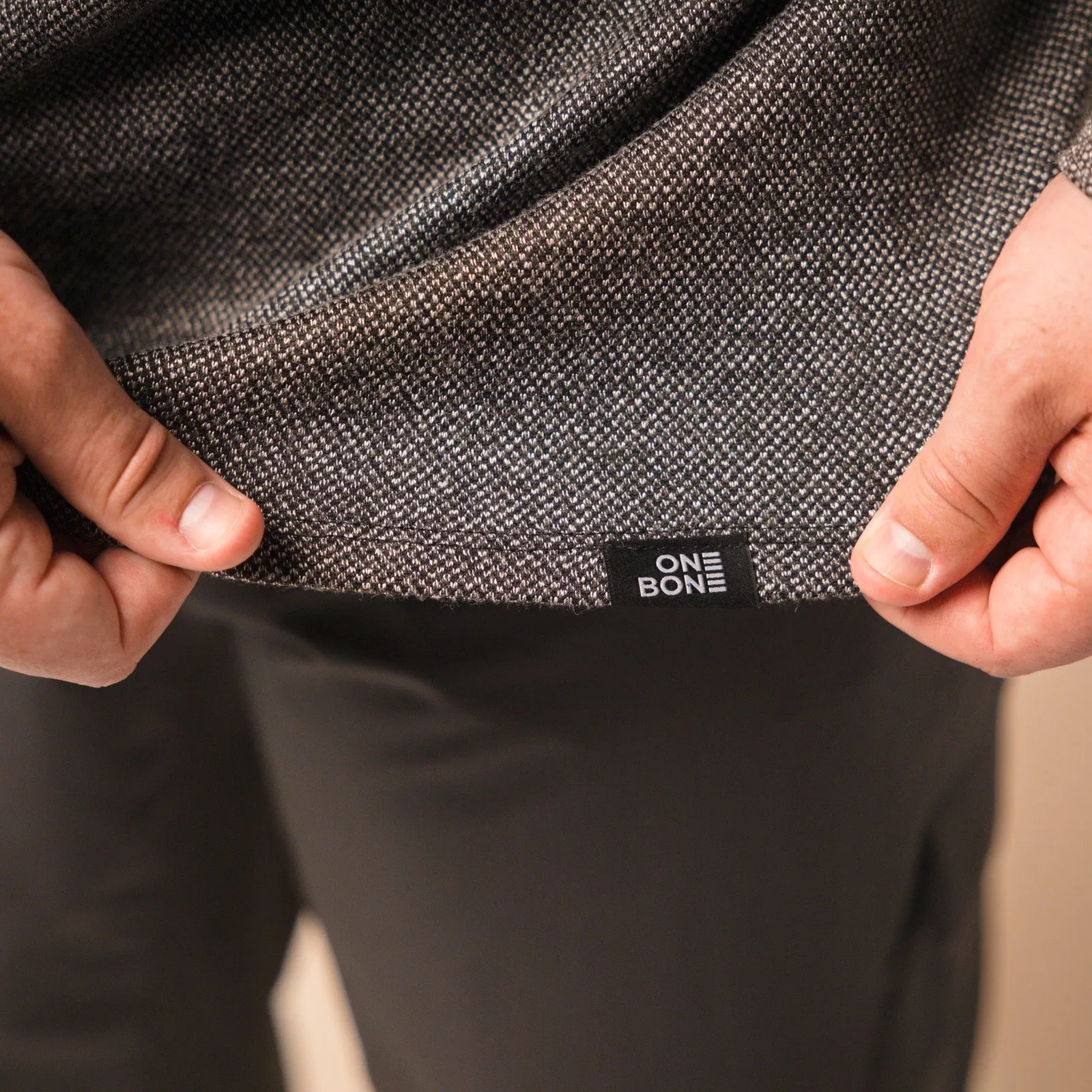 Captain Crewneck Sweater V2 - Black Smoke