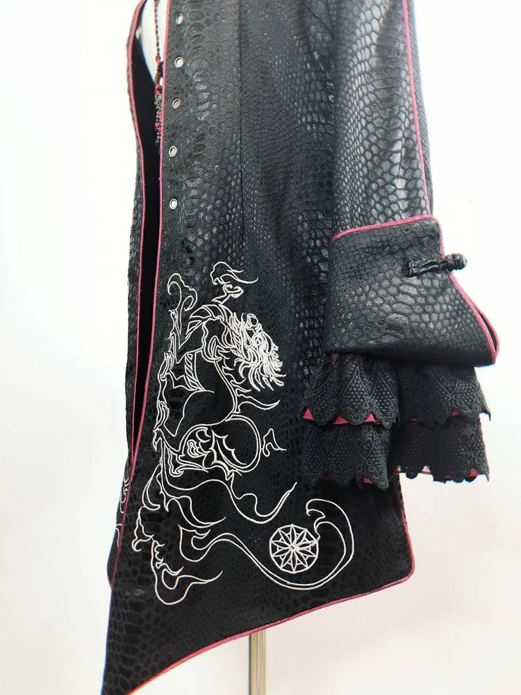 China Lolly Tago Gothic Cape   Long Jacket   Camisole   Skirt   West Band