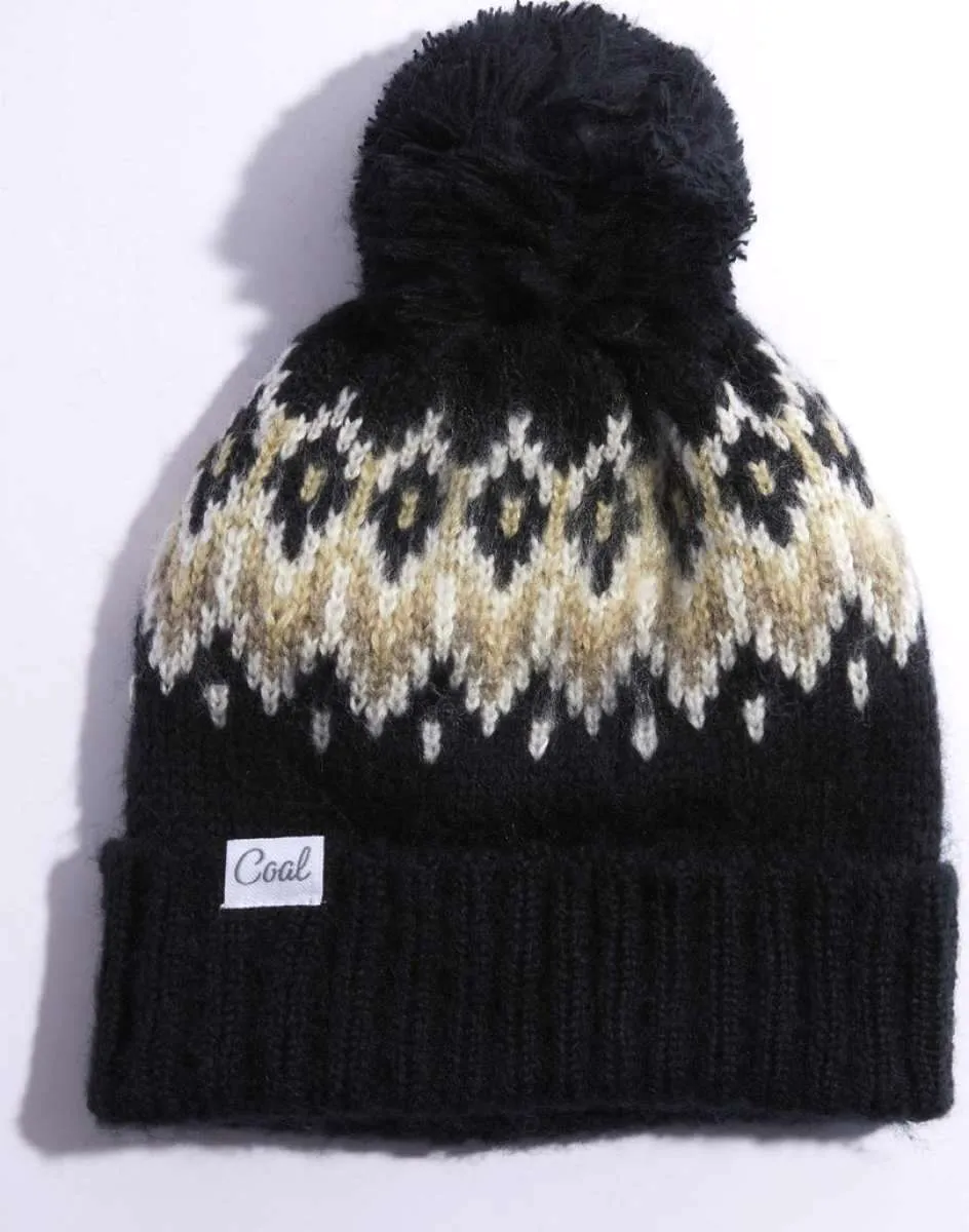 Coal Alpenglow Mid Pom Beanie 2023