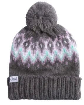 Coal Alpenglow Mid Pom Beanie 2023