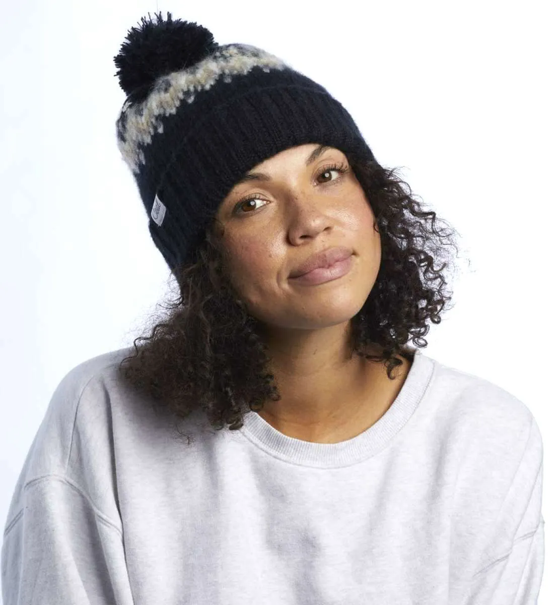 Coal Alpenglow Mid Pom Beanie 2023