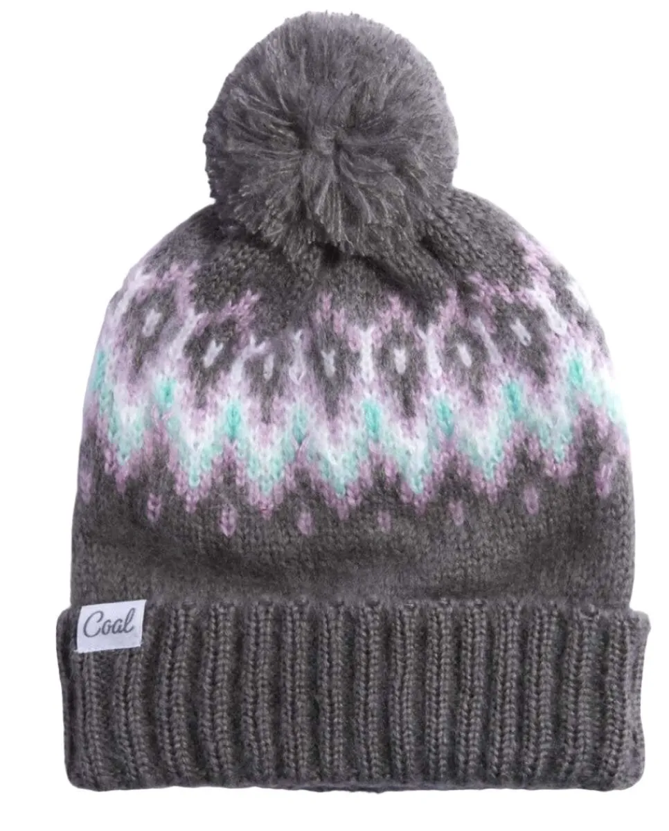 Coal Alpenglow Mid Pom Beanie 2023