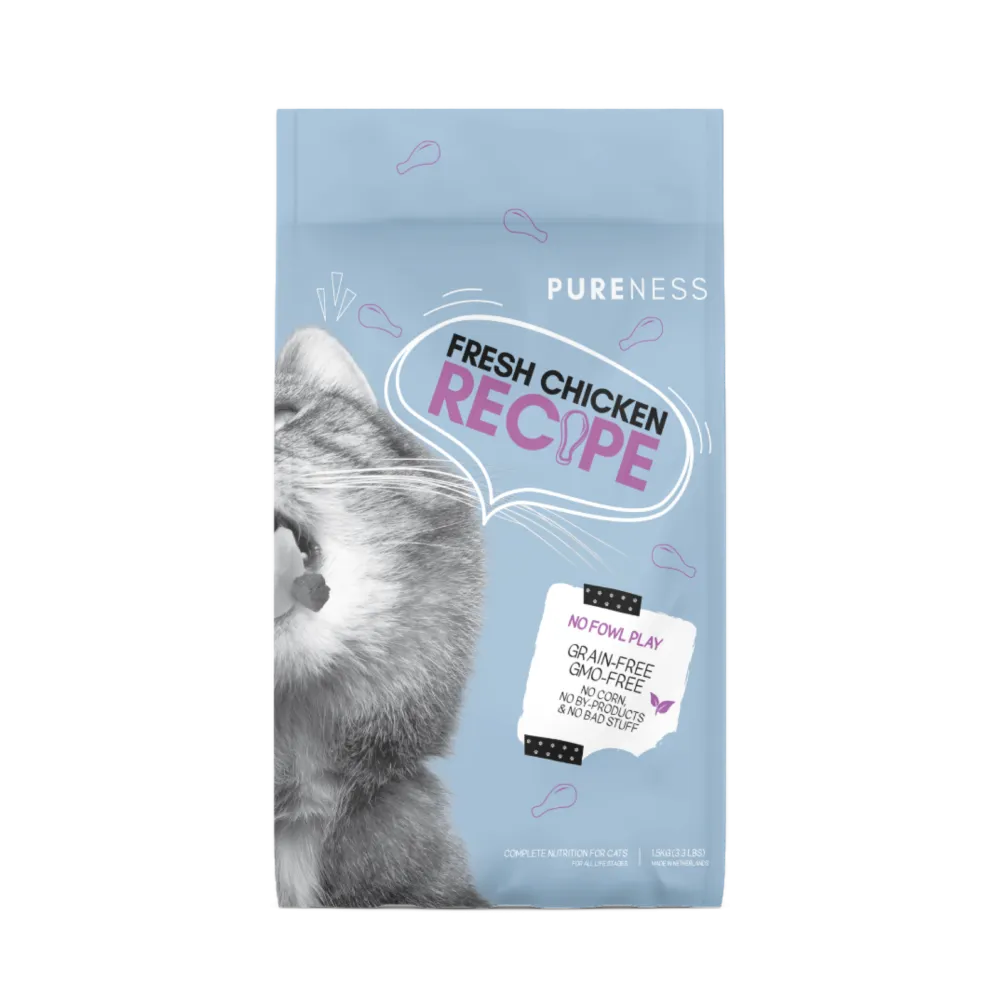 *DONATION TO PURELY MEOW* Pureness Cat Fresh Chicken Recipe 1.5kg