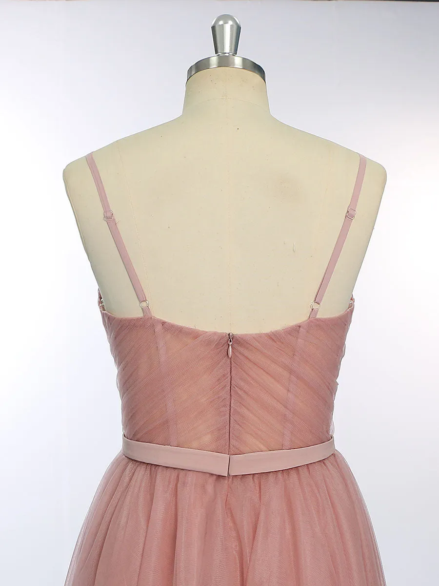 Elegant Tea Length Tulle Tea Party Dress YW231063
