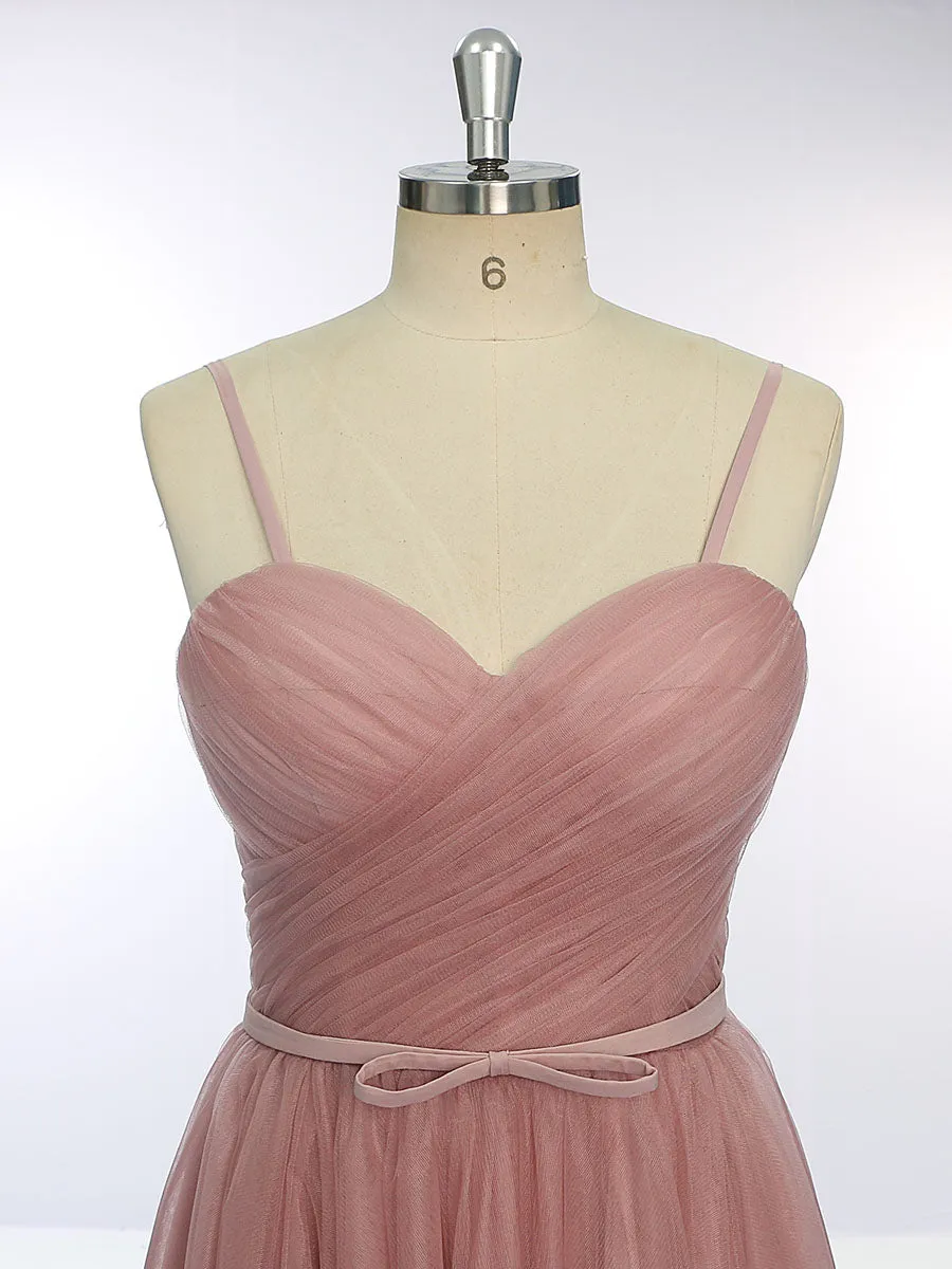 Elegant Tea Length Tulle Tea Party Dress YW231063