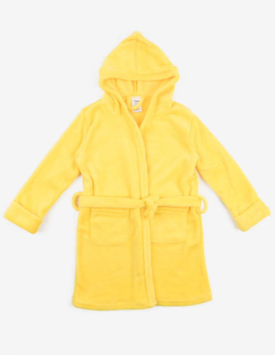 Fleece Classic Color Hooded Robes