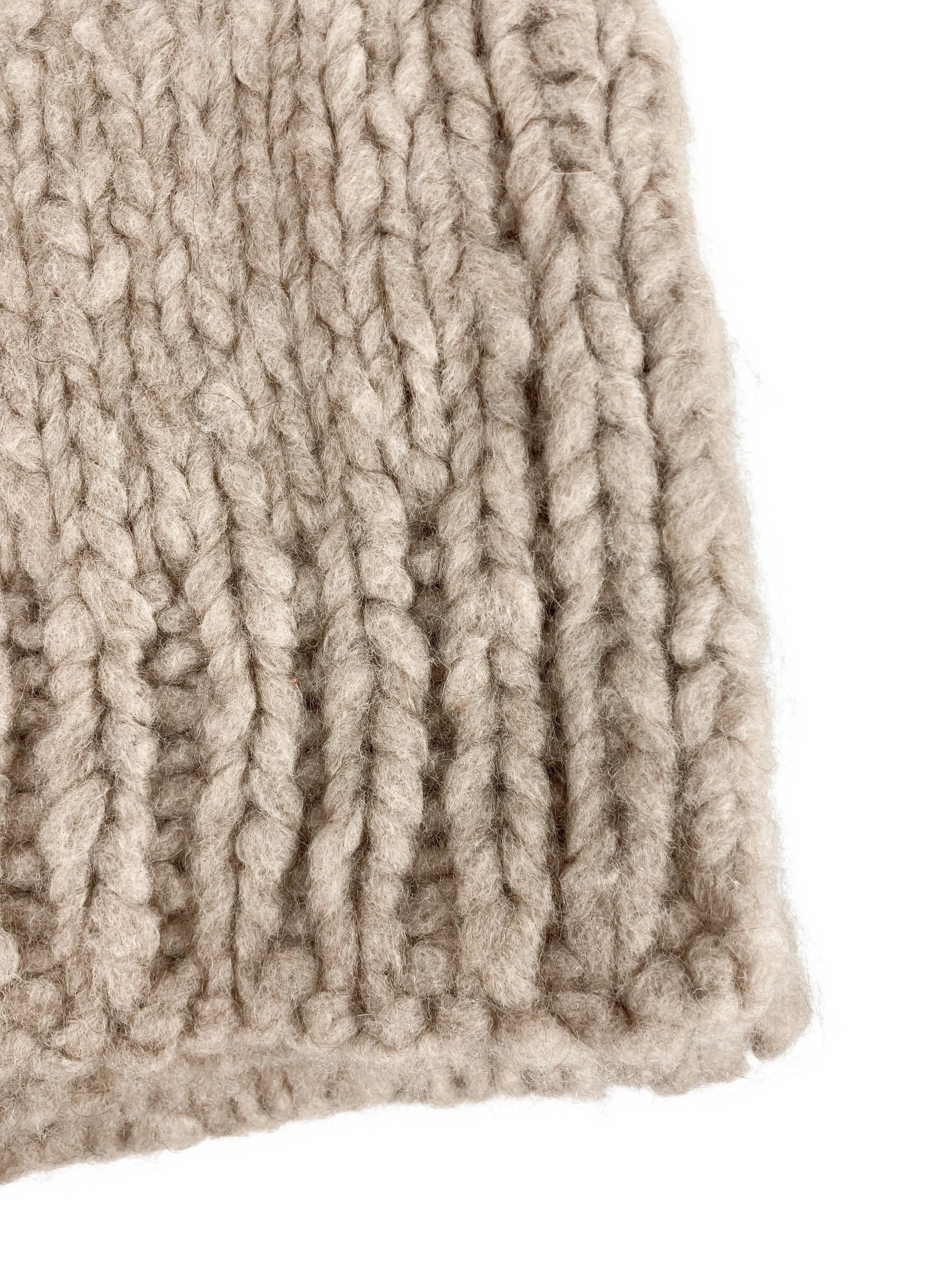 Gabriela Hearst Pyke Scarf in Oatmeal