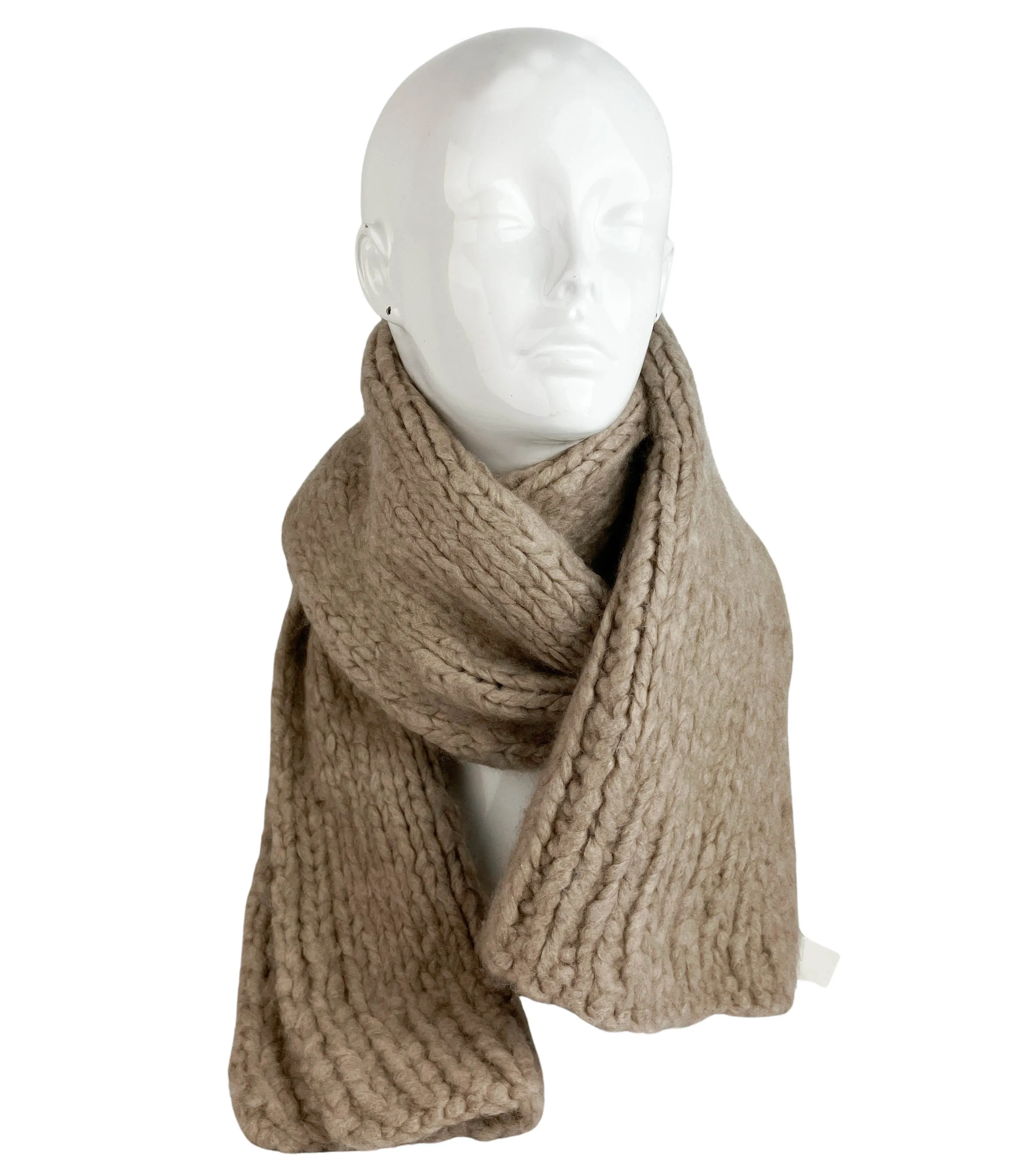 Gabriela Hearst Pyke Scarf in Oatmeal