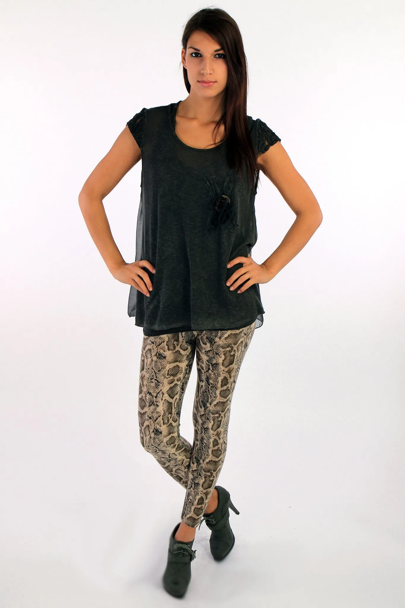 Generic Style Tunic and Camisole