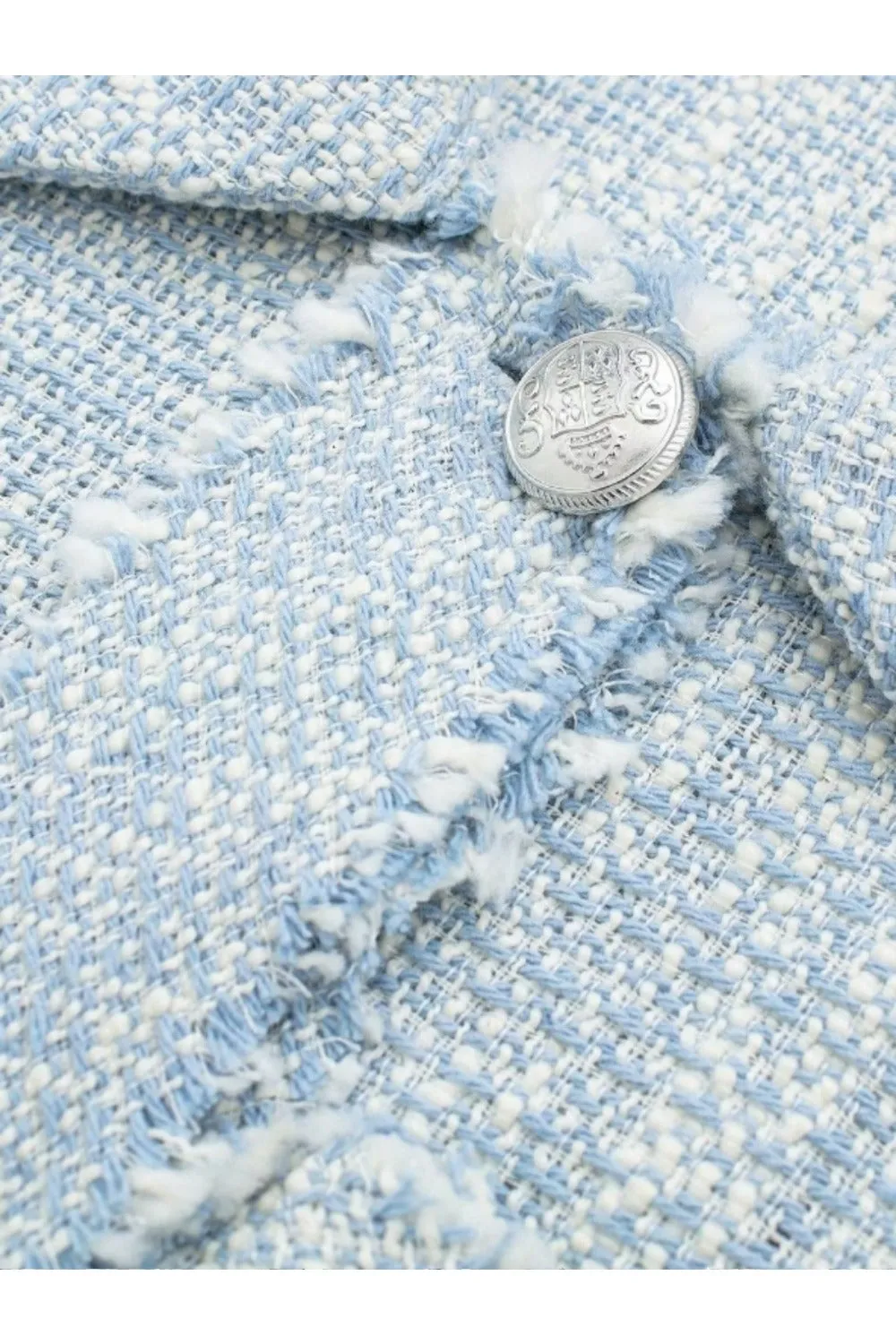 'Isabelle' Rough short textured vest