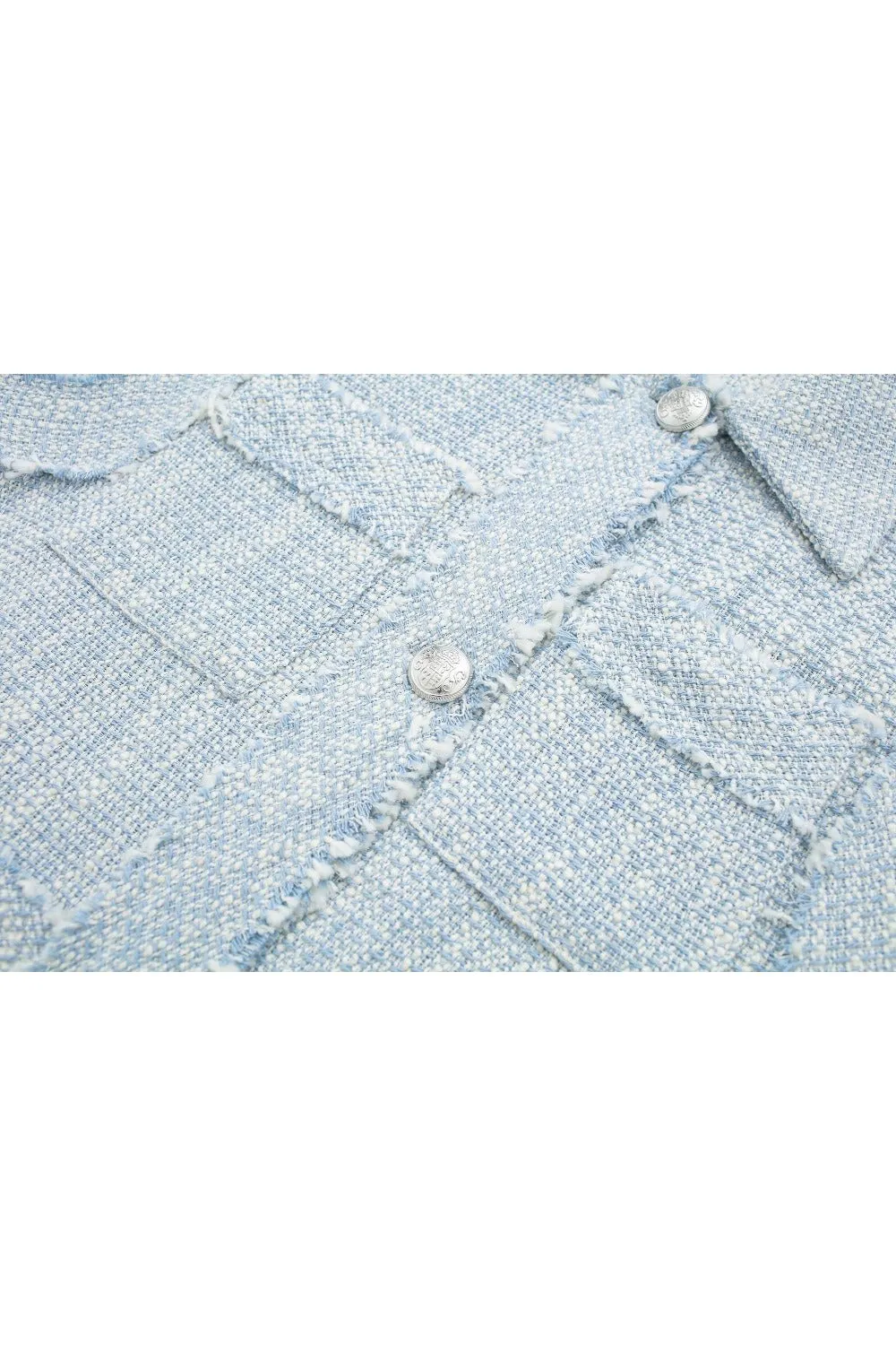 'Isabelle' Rough short textured vest