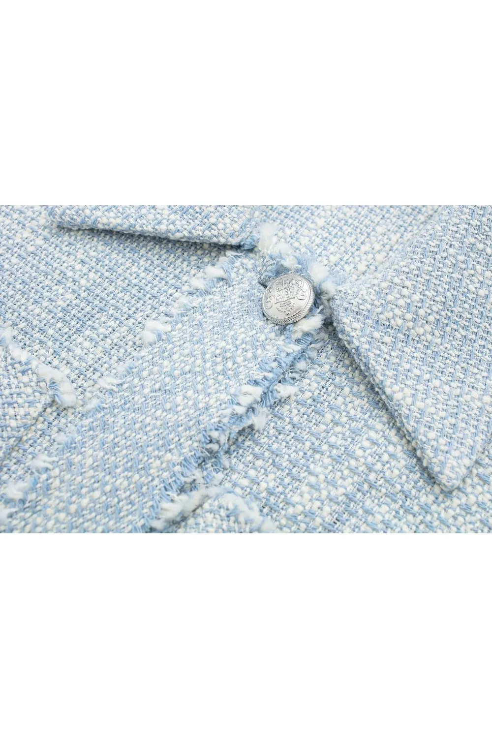 'Isabelle' Rough short textured vest