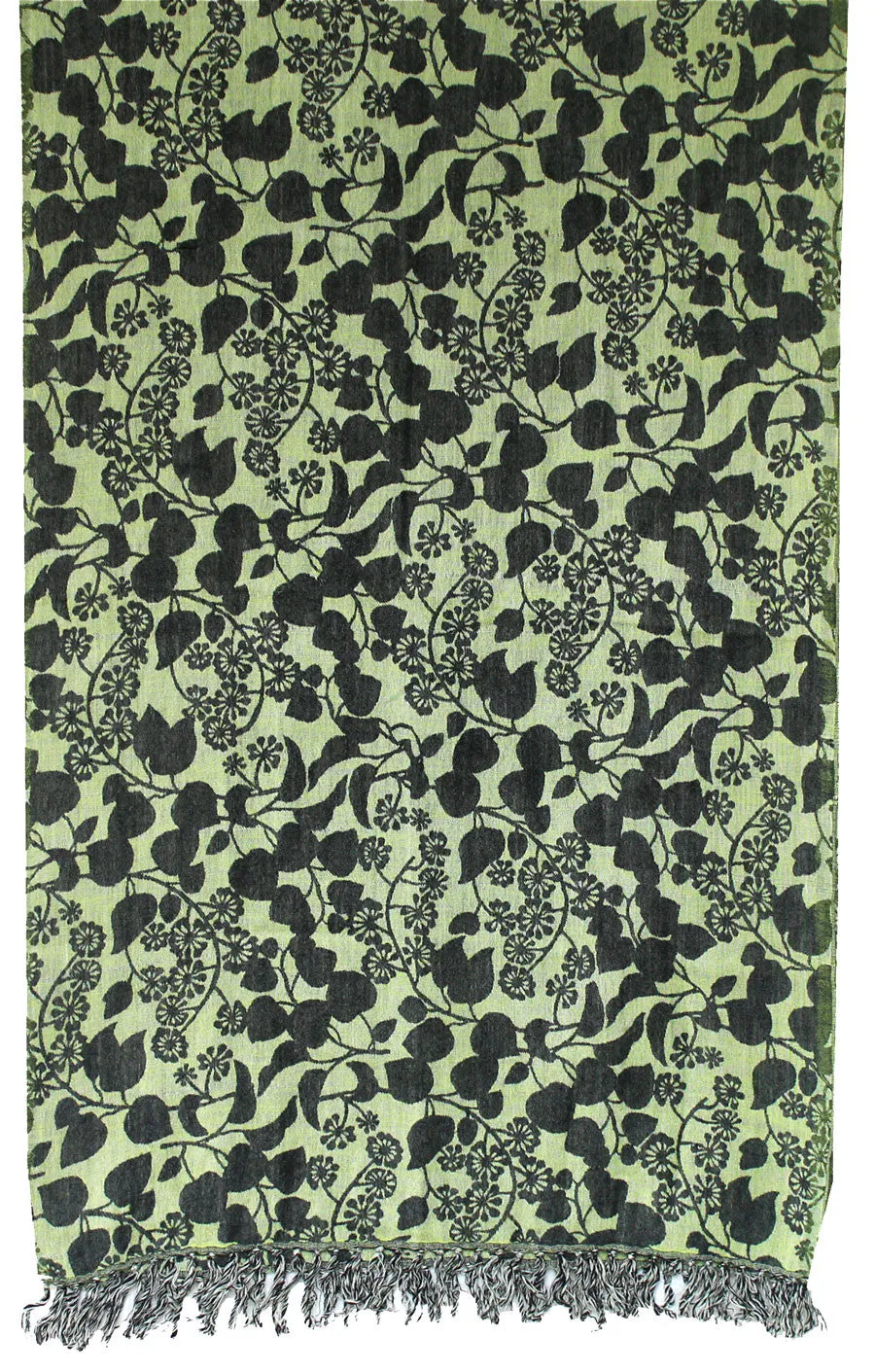 Jamawar Wool Shawl Scarf Womens Wrap India Clothing (76 x 26 inches)