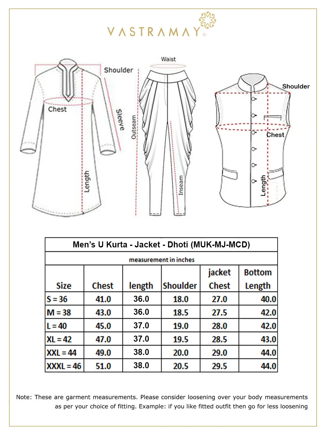 Jashvi Men's Black Silk Blend Jacket With Curved Kurta Dhoti Set