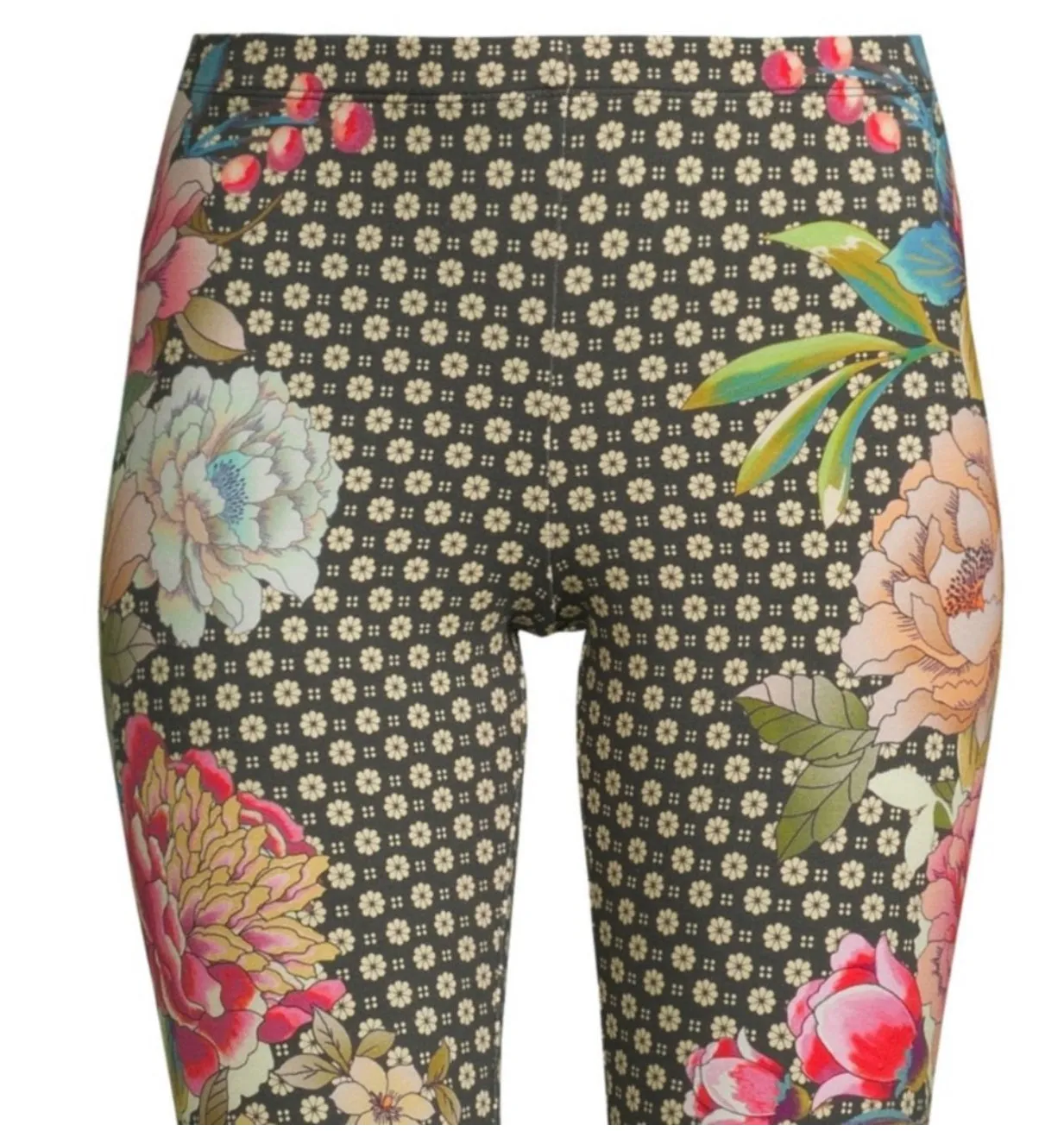 Johnny Was Fagan Floral Leggings Medium