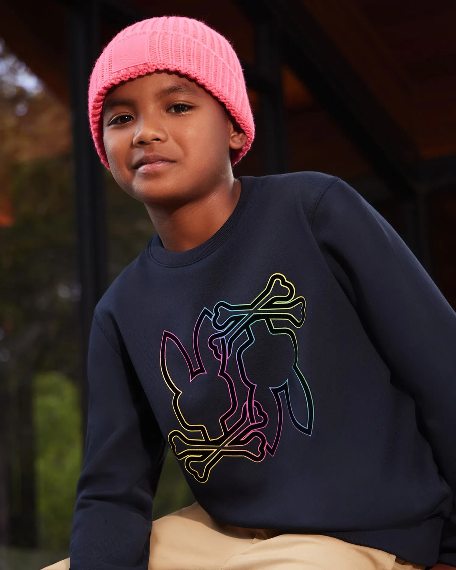 KIDS SANTA MONICA BEANIE - B0A709A2HT