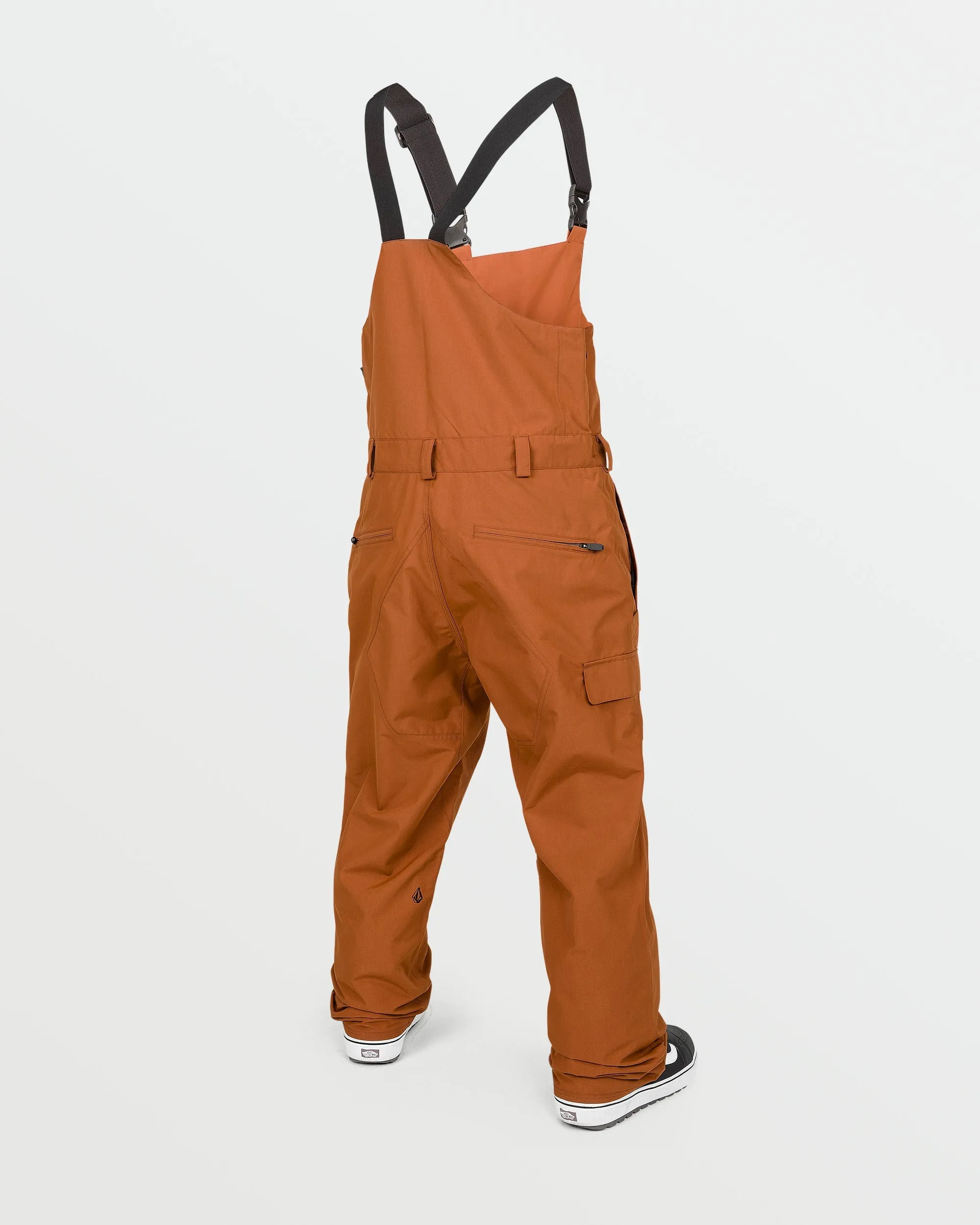 Mens V.Co Sparta Bib Overalls - Caramel