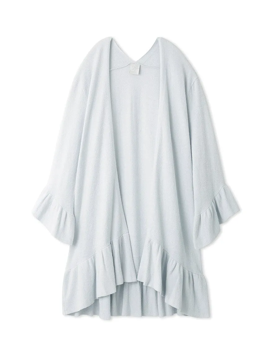 Mucha Long Loungewear Ruffled Cardigan