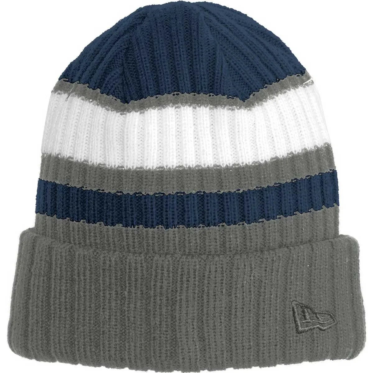 New Era Navy/Graphite Ribbed Tailgate Beanie