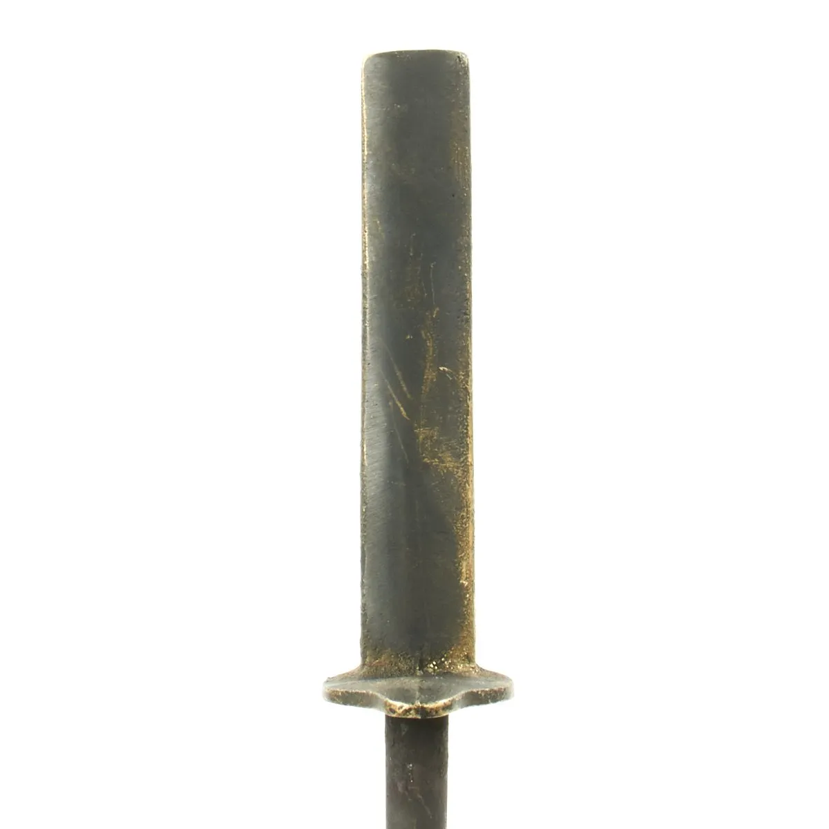 Original British WWII Custom Brass Knuckle Duster Trench Spike Knife