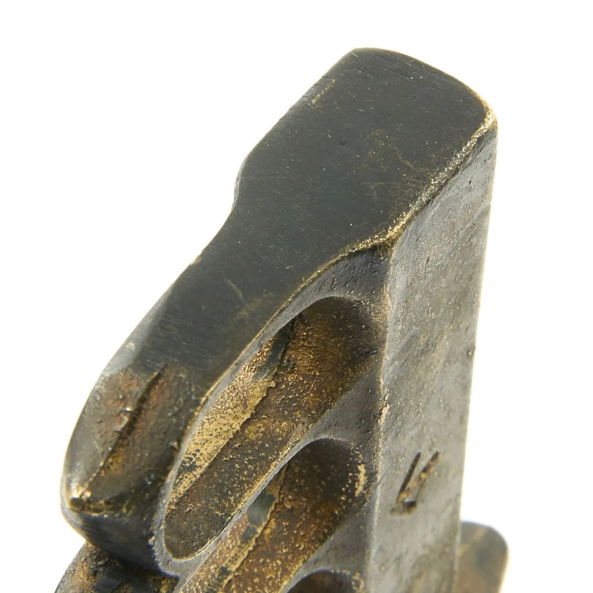 Original British WWII Custom Brass Knuckle Duster Trench Spike Knife