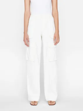 Relaxed Straight Cargo -- Ecru