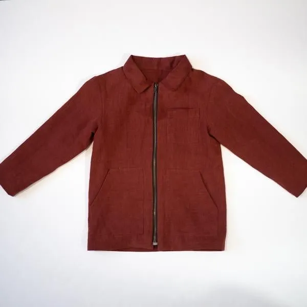 Sam Parka & Jacket Sewing Pattern - Kids Unisex 3/12Y - Ikatee