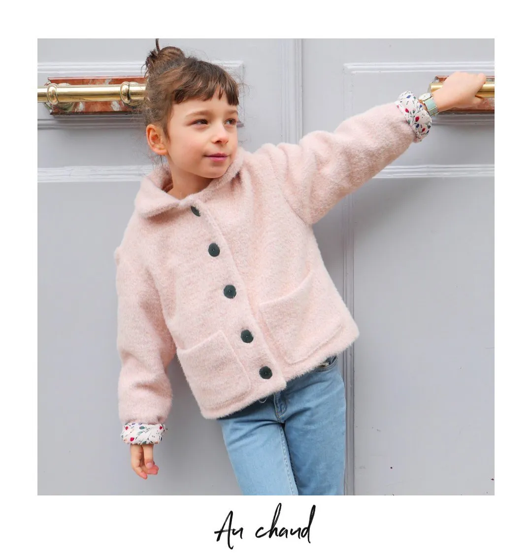 Sam Parka & Jacket Sewing Pattern - Kids Unisex 3/12Y - Ikatee