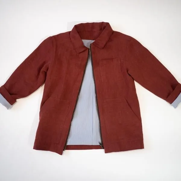 Sam Parka & Jacket Sewing Pattern - Kids Unisex 3/12Y - Ikatee