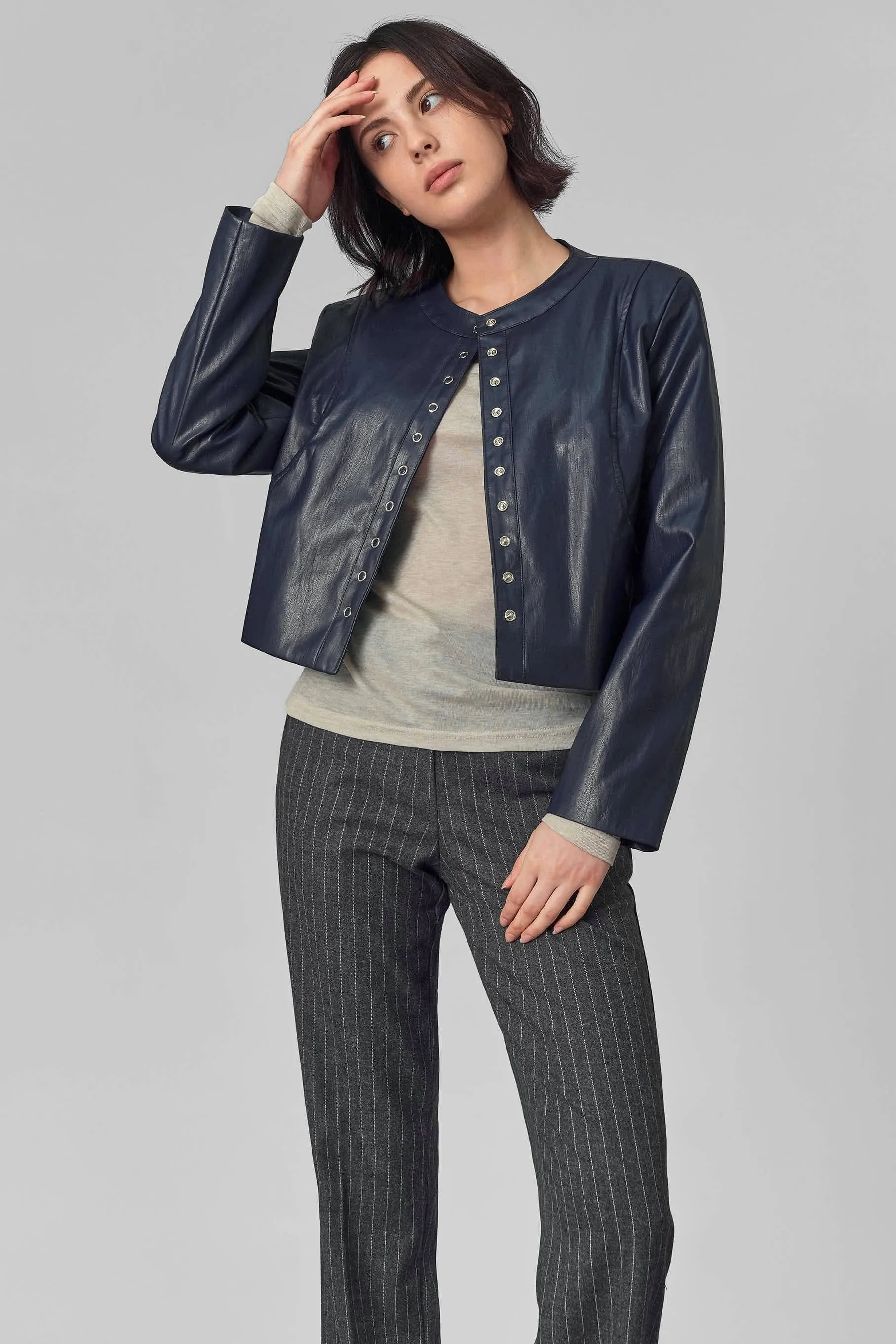 Seoul Bolt Leather Jacket