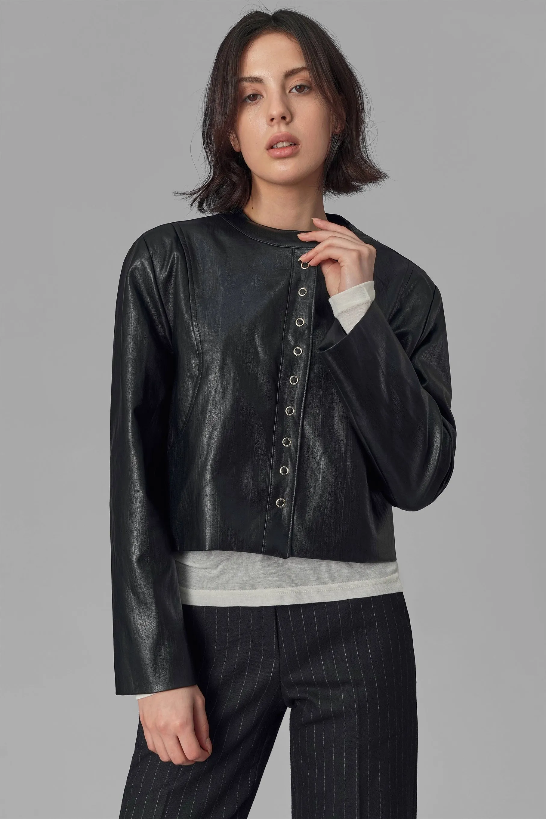 Seoul Bolt Leather Jacket