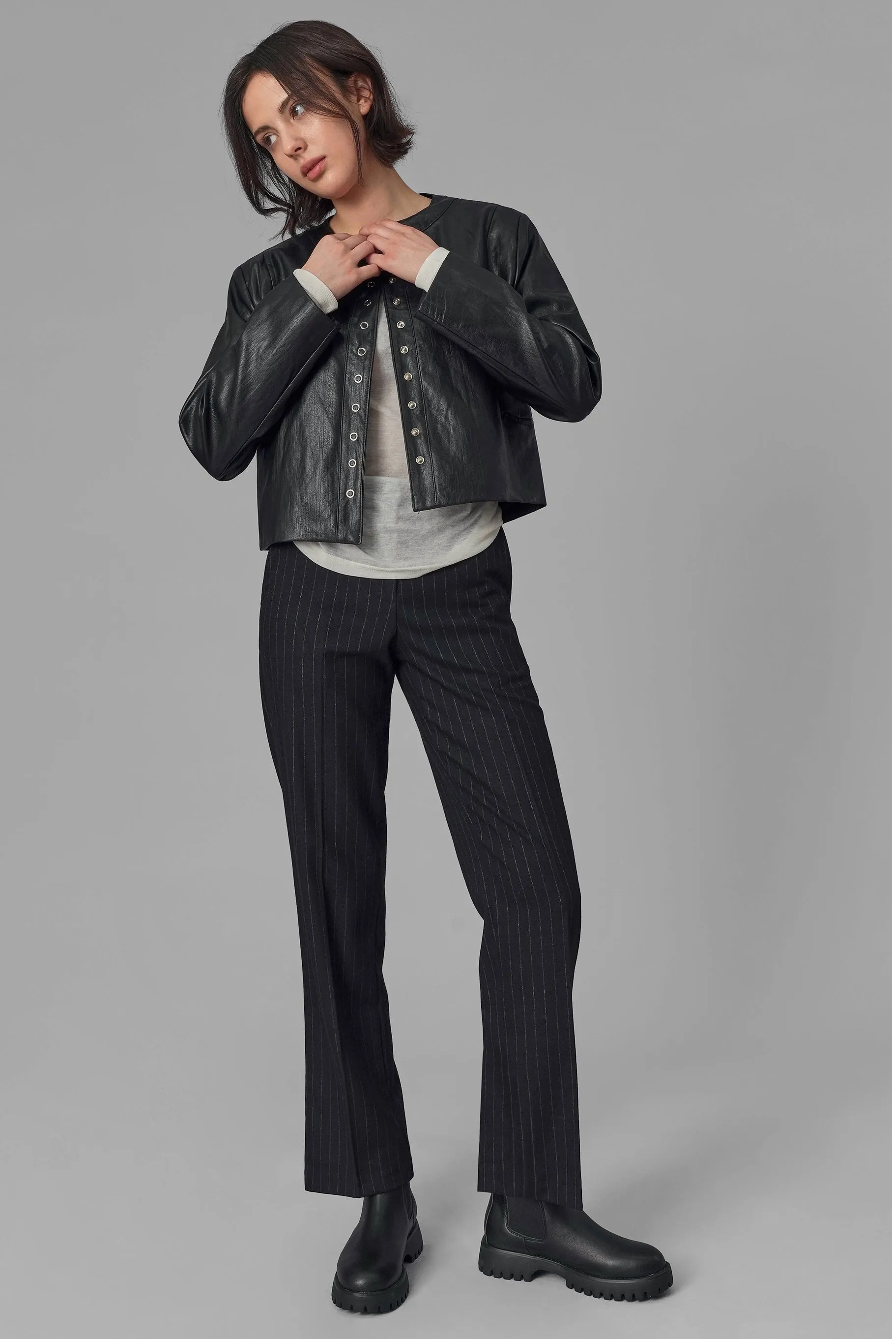 Seoul Bolt Leather Jacket