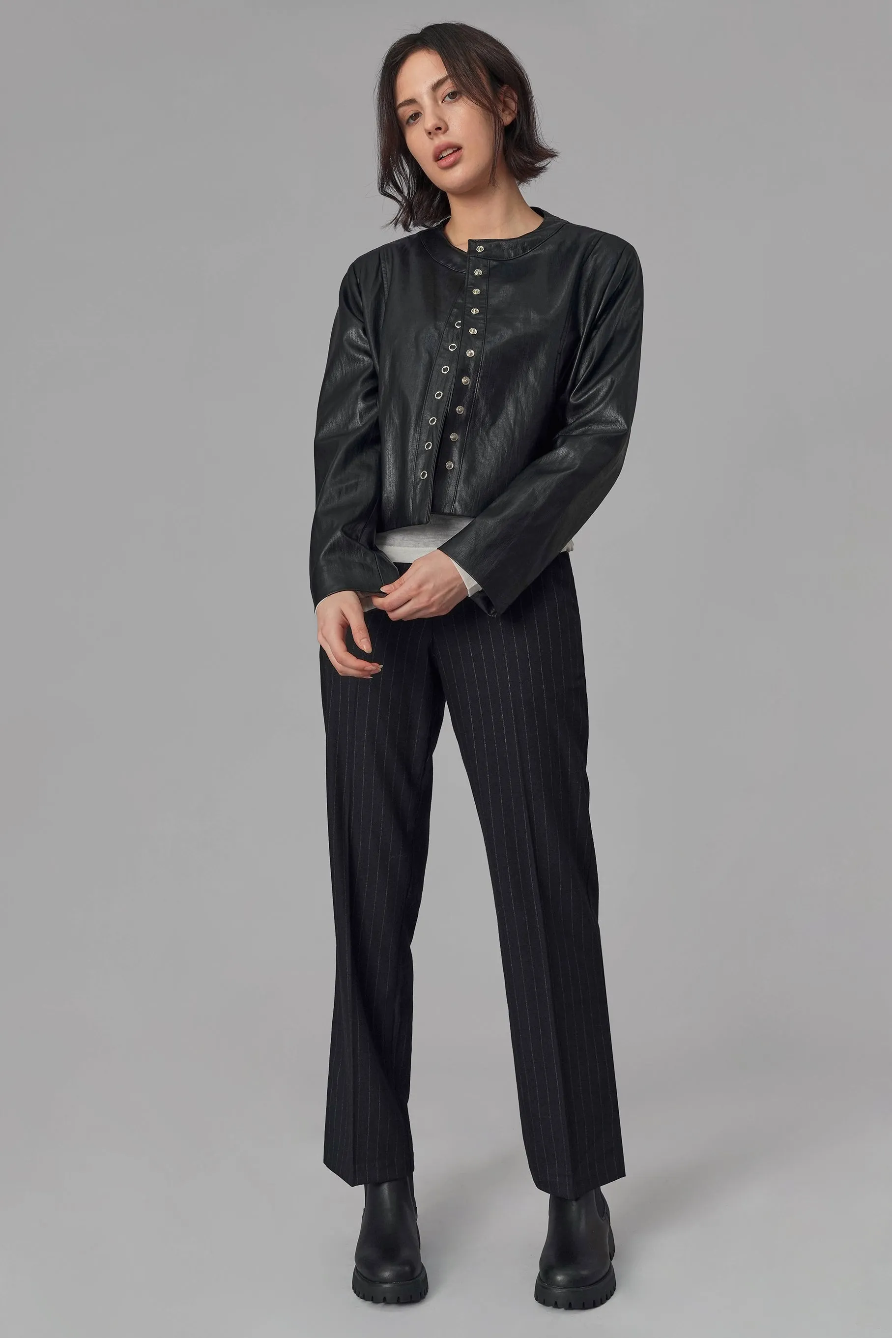 Seoul Bolt Leather Jacket