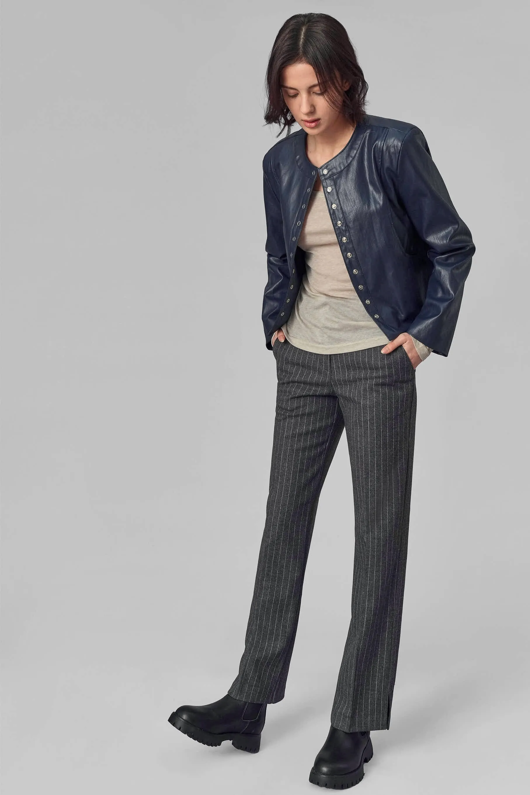 Seoul Bolt Leather Jacket