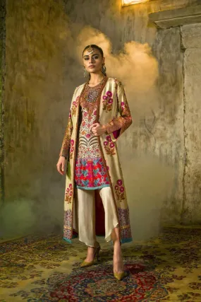 Shamaeel - Long Coat With Inner Top - M6-A