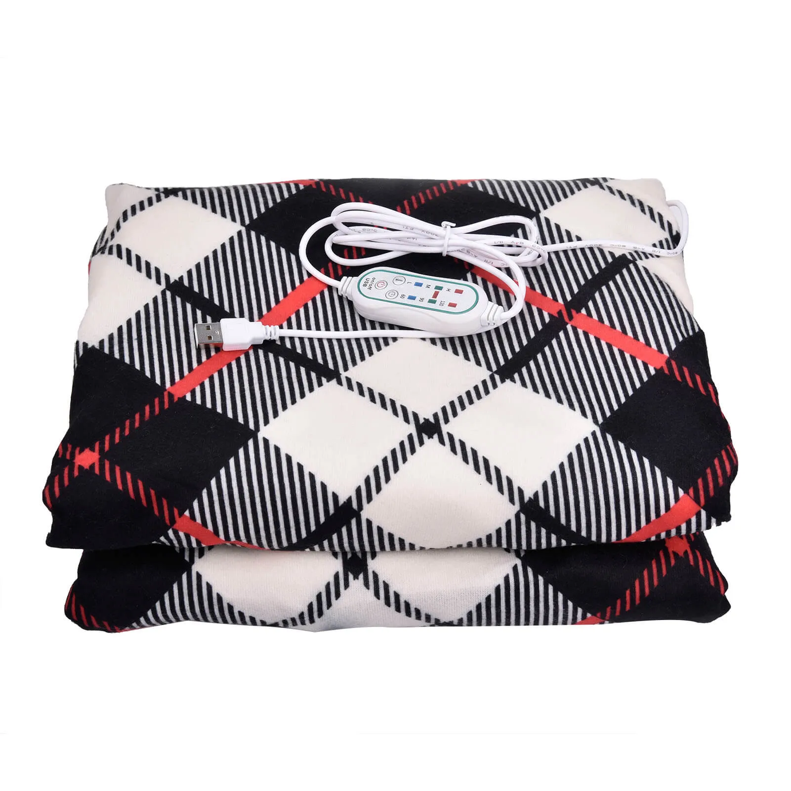 Snuggly Electric Heated Blanket with Temperature Controller