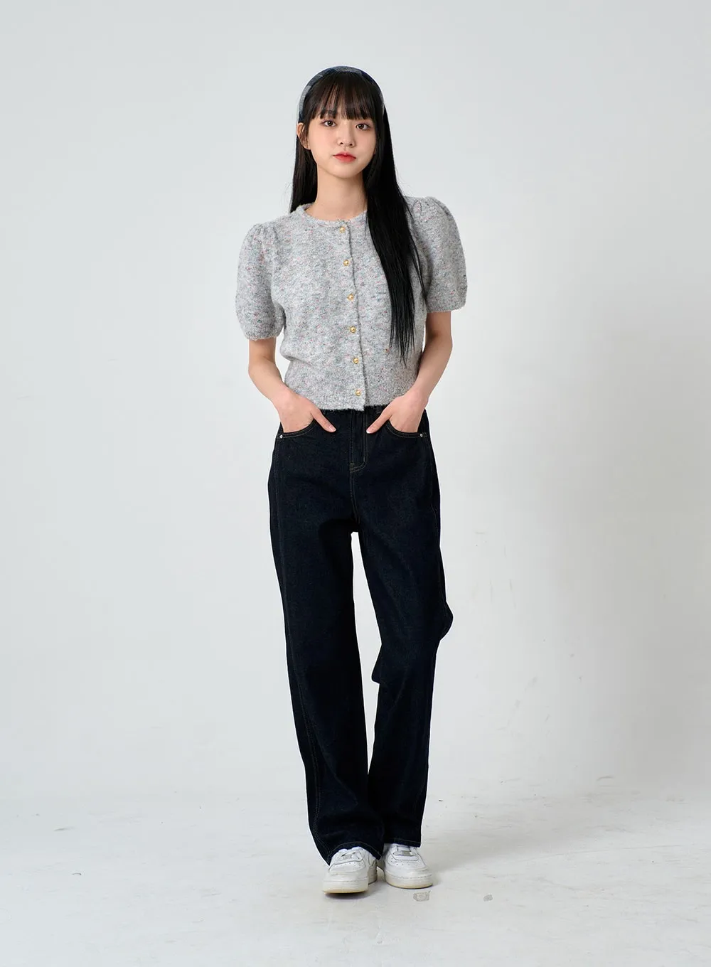Straight fit Raw Denim Pants ON29