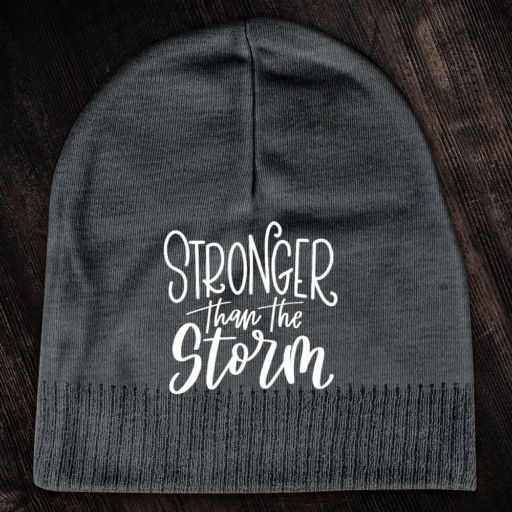 Stronger Than The Storm Beanie